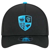 Men's New Era Black Charlotte FC 2025 Jersey Hook 9FORTY M-Crown Adjustable Hat