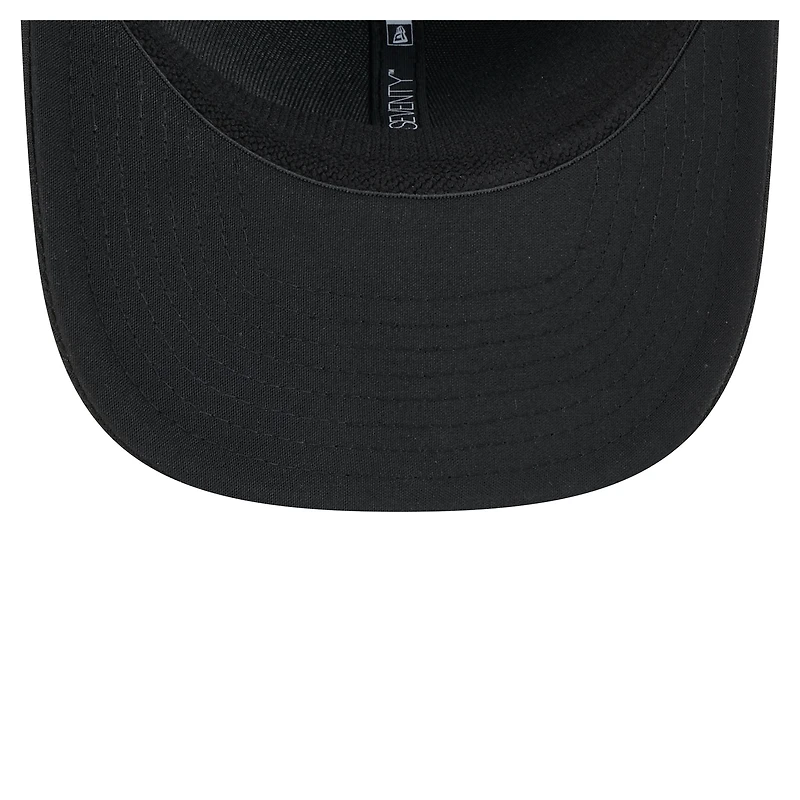 Men's New Era  Black Charlotte FC 2025 Jersey Hook 9SEVENTY Stretch-Snap Hat