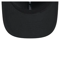 Men's New Era  Black Charlotte FC 2025 Jersey Hook 9SEVENTY Stretch-Snap Hat