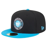 Casquette ajustée Charlotte FC Kickoff 2025 59FIFTY noire New Era pour homme