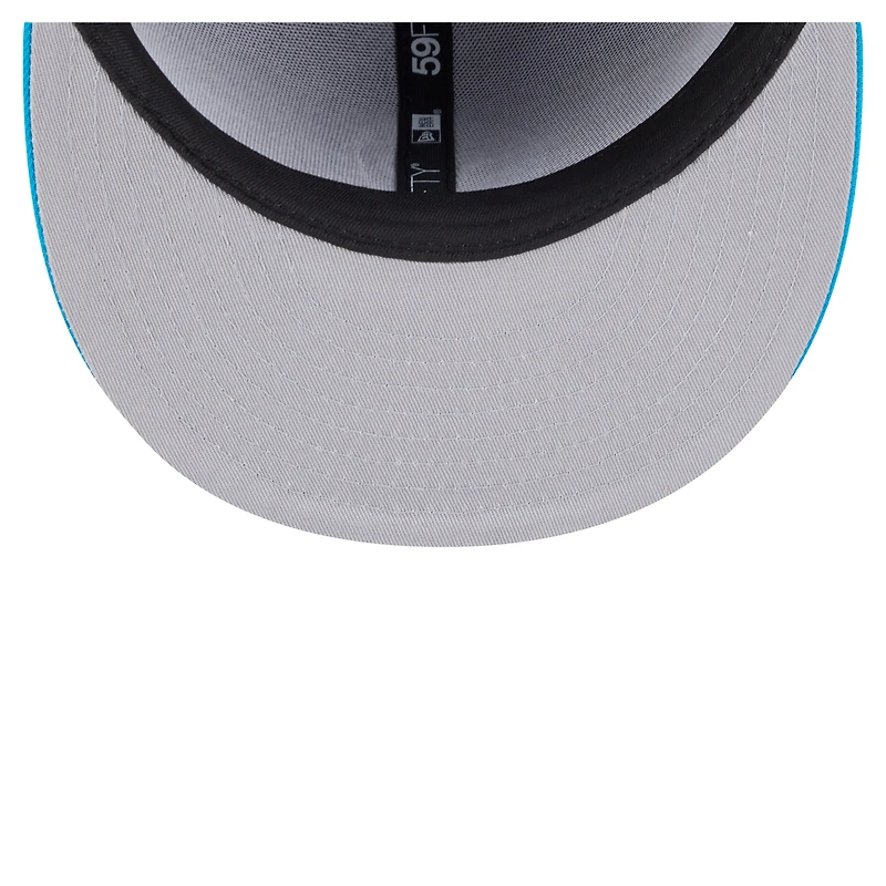 Casquette ajustée Charlotte FC Kickoff 2025 59FIFTY noire New Era pour homme