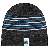 Bonnet tricoté noir New Era Charlotte FC 2026 pour homme