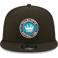 Casquette Snapback 9FIFTY Basic Charlotte FC Basic pour homme New Era noire