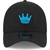 Casquette Flex Charlotte FC Kick Off 39THIRTY New Era pour homme, noire