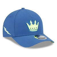 Casquette ajustable New Era Charlotte FC 2025 Jersey Hook 9FORTY M-Crown bleue pour homme