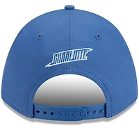 Casquette ajustable New Era Charlotte FC 2025 Jersey Hook 9FORTY M-Crown bleue pour homme
