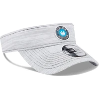 Visière réglable Charlotte FC New Era grise pour homme