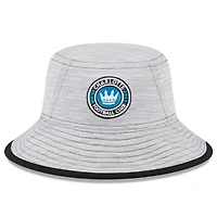 Men's New Era Gray Charlotte FC Game Bucket Hat
