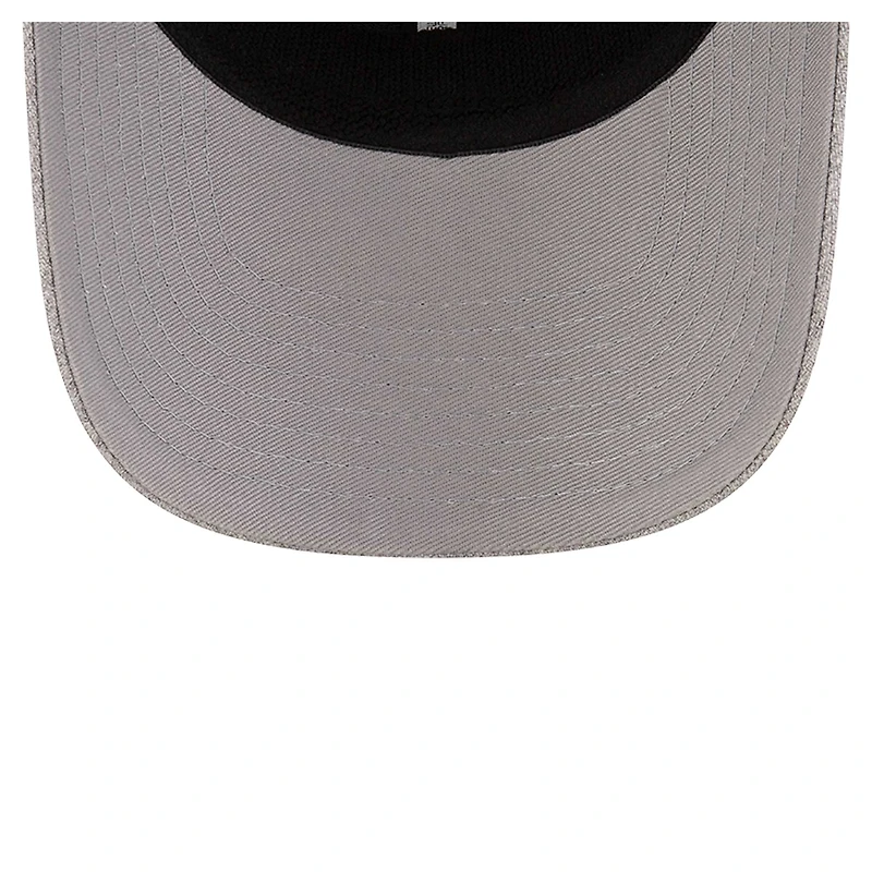 Casquette ajustable 9SEVENTY gris chiné Charlotte FC Heather Patch pour homme New Era