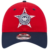 Men's New Era Red Charlotte FC Americana 9TWENTY Adjustable Hat