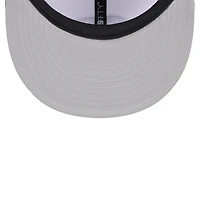 Men's New Era White/Black Charlotte FC 2024 Kick Off Collection 59FIFTY Fitted Hat