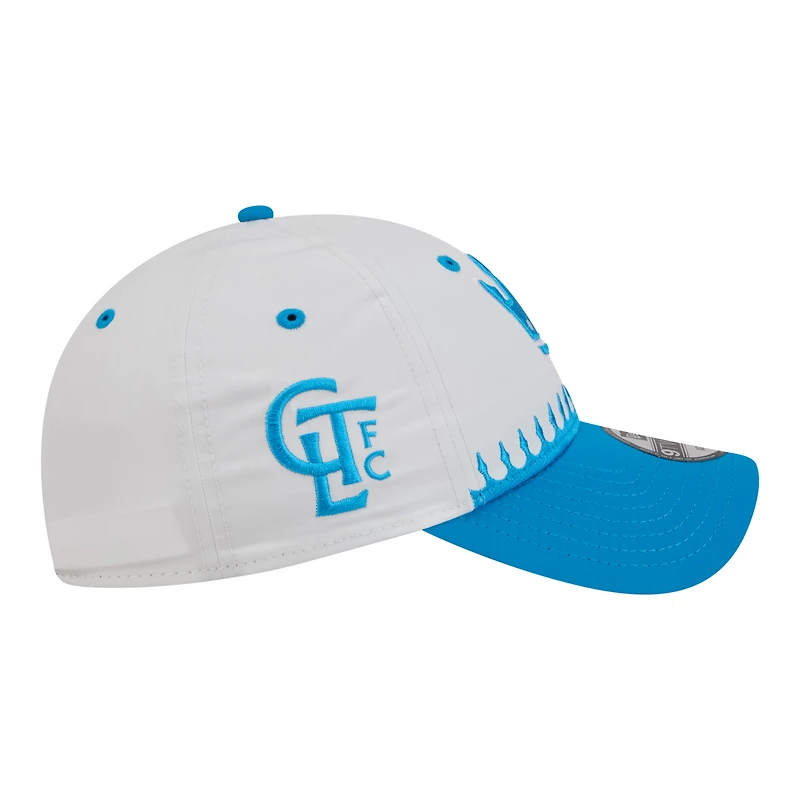Casquette ajustable New Era blanche Charlotte FC 2026 Jersey Hook 9TWENTY pour homme