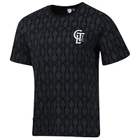 Men's Sport Design Sweden Black Charlotte FC Jersey Hook Relaxed T-Shirt