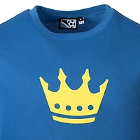 Men's Sport Design Sweden Blue Charlotte FC 2025 Jersey Hook Oversized T-Shirt