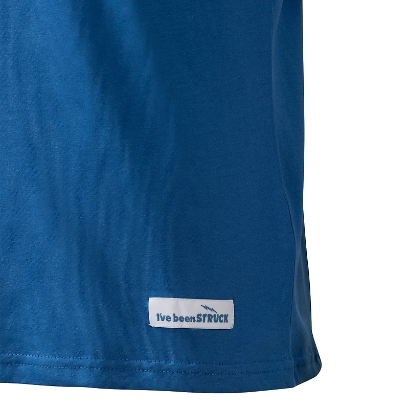 Men's Sport Design Sweden Blue Charlotte FC 2025 Jersey Hook Oversized T-Shirt