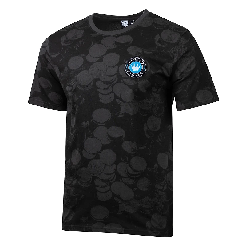 Men's Sport Design Sweden Charcoal Charlotte FC Flow Relaxed T-Shirt