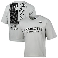 Men's Sport Design Sweden  Gray Charlotte FC Celestial Oversized Graphic T-Shirt