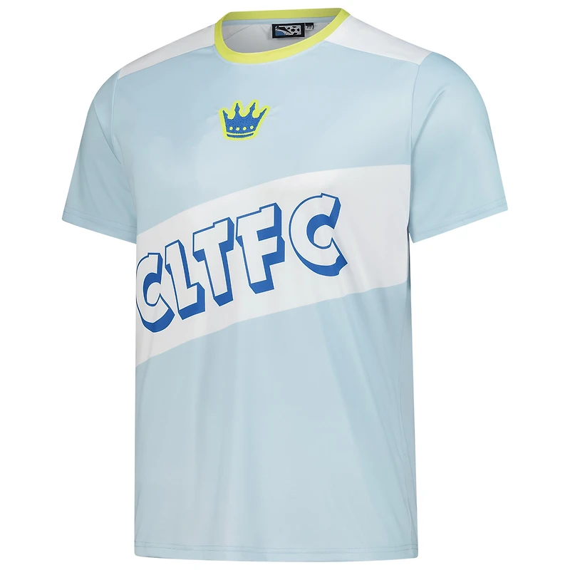 T-shirt Sport Design Suède bleu clair Charlotte FC 2025 pour homme