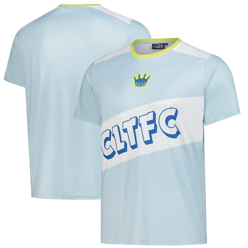 T-shirt Sport Design Suède bleu clair Charlotte FC 2025 pour homme