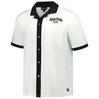 Chemise boutonnée blanche Charlotte FC Bowler The Wild Collective pour homme