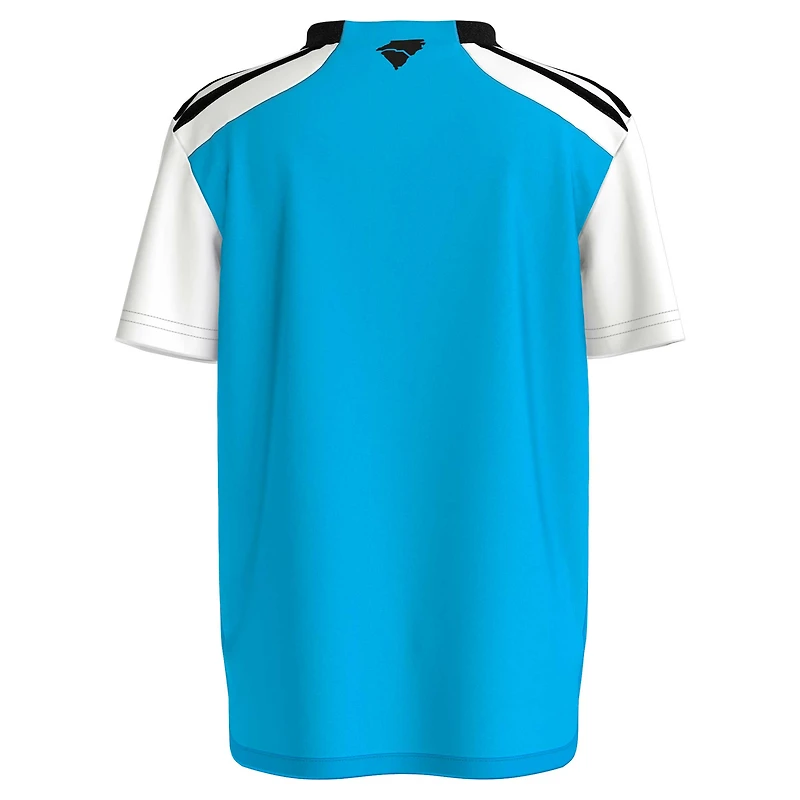 Maillot de l'équipe AEROREADY Adidas Bleu Charlotte FC 2024 pour tout-petit