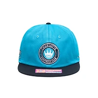Casquette unisexe bleue/noire Charlotte FC Swingman Snapback