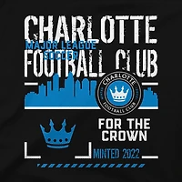 Unisex Stadium Essentials  Black Charlotte FC Hideout Urban T-Shirt