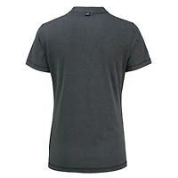 Women's Cutter & Buck  Heather Black Charlotte FC Forge Stretch Blade Top