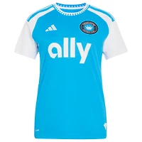Maillot réplique adidas bleu Charlotte FC 2026 Carolina pour femme : Crowns Up