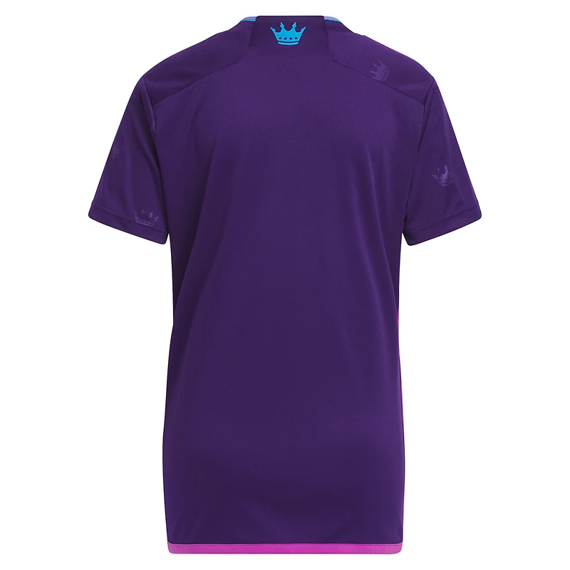 Maillot Femme adidas Charlotte FC 2023 Crown Jewel Kit Replica Violet