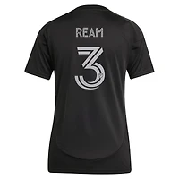Maillot réplique du Charlotte FC Fortress Kit 2025 noir pour femme adidas Tim Ream