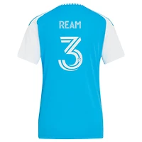 Women's adidas Tim Ream Blue Charlotte FC 2026 Carolina Kit: Crowns Up Replica Jersey
