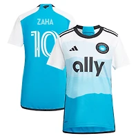 maillot de joueur réplique adidas Wilfried Zaha Blue Charlotte FC 2024 The Carolina Kit pour femme : découvrez le