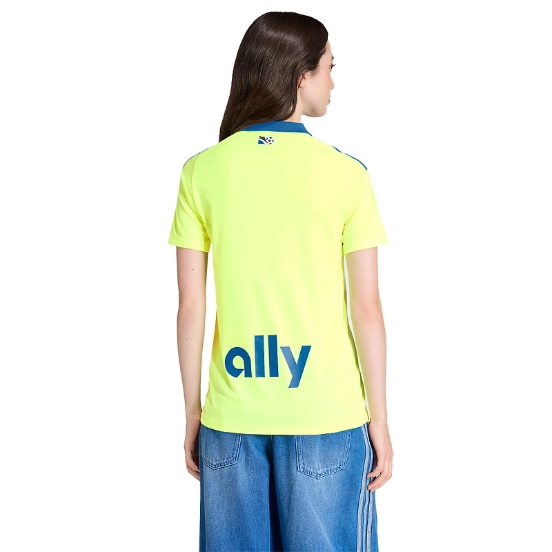 Women's adidas Yellow Charlotte FC 2025 Third Replica Jersey
