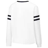 Women's Concepts Sport White Charlotte FC Borough Long Sleeve Top