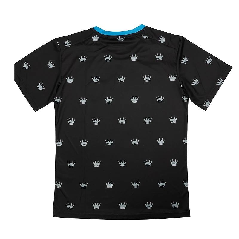 Youth Sport Design Sweden  Black Charlotte FC Starting Lineup Home T-Shirt