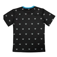 Youth Sport Design Sweden  Black Charlotte FC Starting Lineup Home T-Shirt