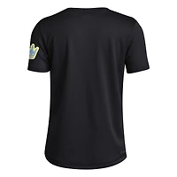 Youth adidas Black Charlotte FC 2025 Archive Collection Jersey Hook T-Shirt