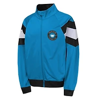 Youth  Blue Charlotte FC Field General Track Full-Zip Jacket