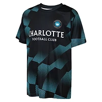 T-shirt transparent noir Youth Outerstuff Charlotte FC