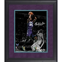 Brandon Miller Charlotte Hornets Fac-similé Signature Encadré 11" x 14 " Photographie Spotlight