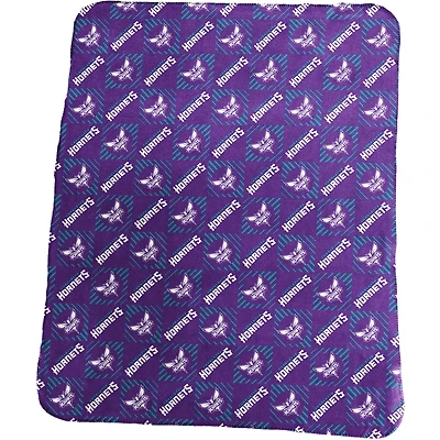 Charlotte Hornets 60'' x 50'' Couverture légère à motif répété