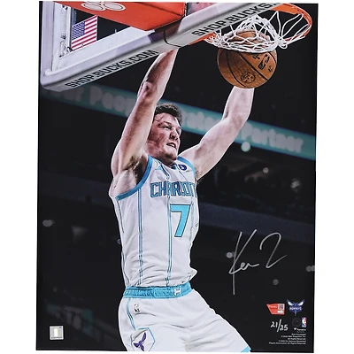 Kon Knueppel Charlotte Hornets Autographed 16" x 20" Unleashed Photograph - Limited Edition of 25