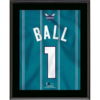 LaMelo Ball Charlotte Hornets 10.5" x 13" Jersey Number Sublimated Player Plaque