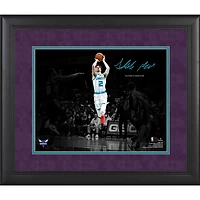 LaMelo Ball Charlotte Hornets Facsimile Signature Framed 11" x 14" Spotlight Photograph