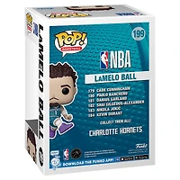 Figurine en vinyle Funko Pop! classique et exclusive des Charlotte Hornets de LaMelo Ball