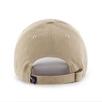 Casquette ajustable kaki Charlotte Hornets Logo Clean Up pour homme