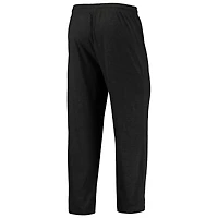 Ensemble de nuit pour homme Concepts Sport noir/bleu sarcelle Charlotte Hornets, haut à manches longues et pantalon