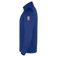 Men's Jordan Brand  Blue Charlotte Hornets 2025/26 City Edition Remix Authentic Coaches Dri-FIT Half-Zip Top