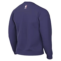 Sweat-shirt Jordan Brand violet Charlotte Hornets Statement Edition pour homme